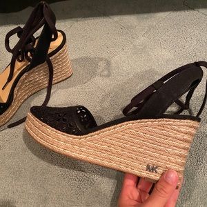 Black Michael Kors Wedge